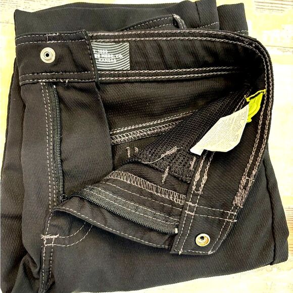 Lee Dungarees Shorts Boys Size 7 Black - Picture 12 of 15